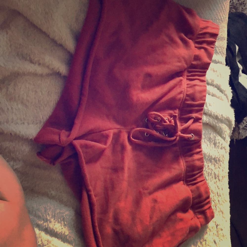 High waisted shorts